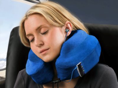 Ésta es la mejor almohada de viaje