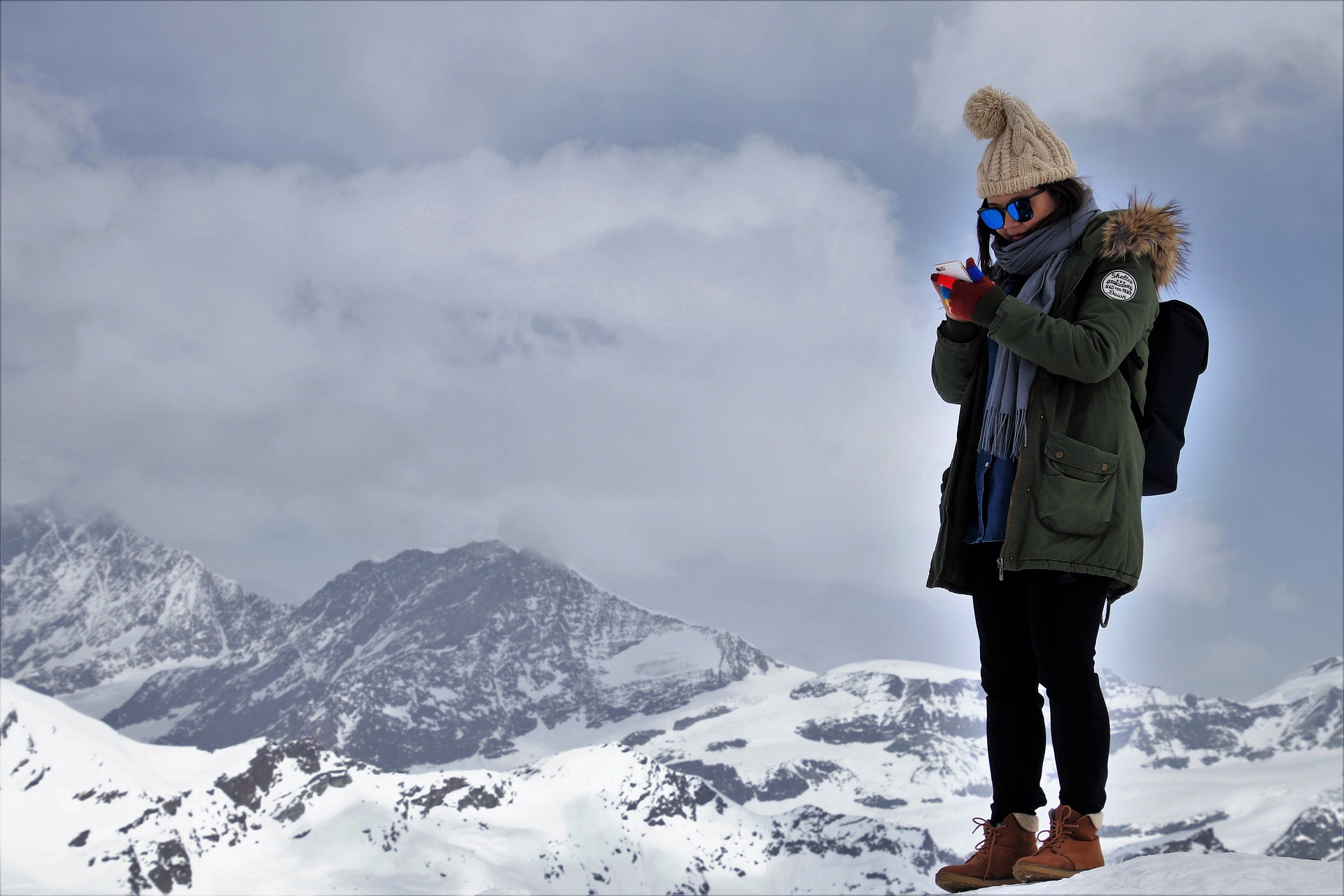 abrigo montaña mujer