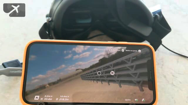 DJI FPV virtual flight app
