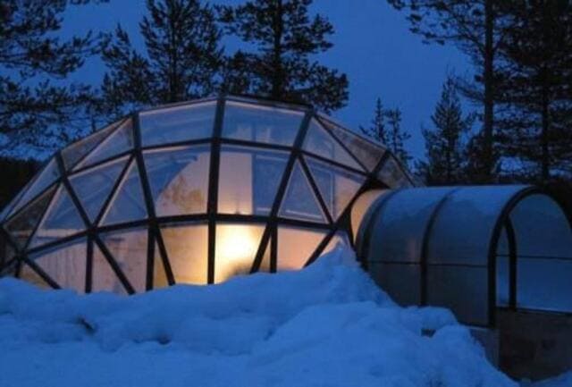 Kakslauttanen-Arctic-Resort-en-Laponia-Finlandia