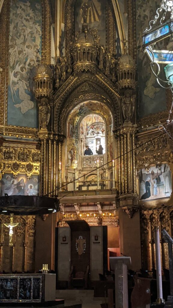 interior de la basílica