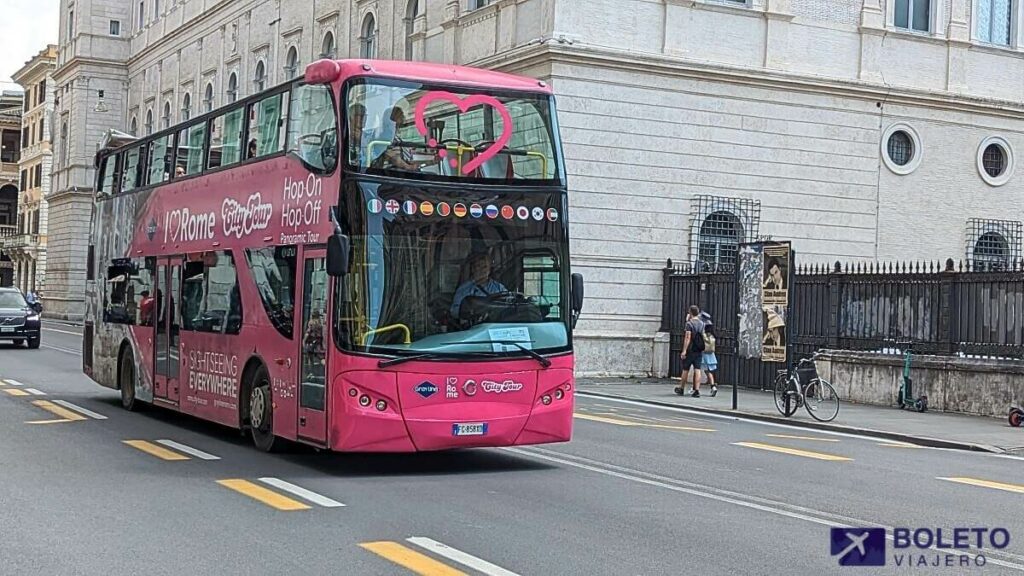 Hop on Hop off autobus en Roma