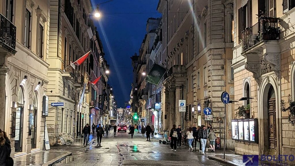 Roma durante la noche