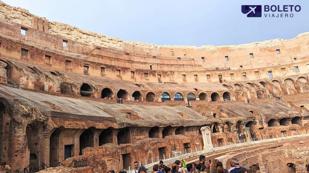 el coliseo de cerca