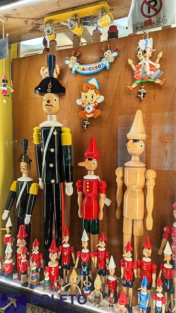 Juguetes de madera Pinocchio