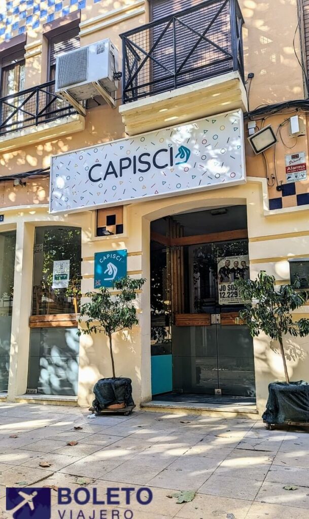 Entrada restaurant pizeria Capisci 2023 Entrada restaurant pizeria Capisci 2023