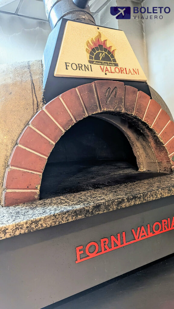 Horno de piedra para pizza italiano valoriani